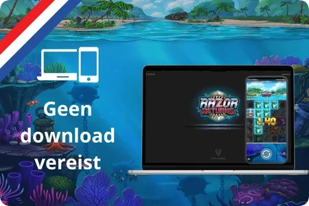 Razor Returns is speelbaar op desktop en mobiel zonder download vereist.